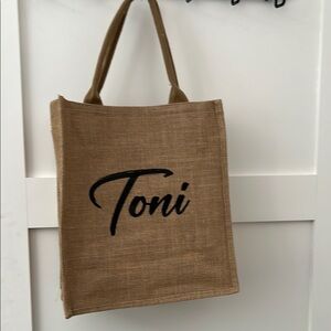 Tan Tote Bag